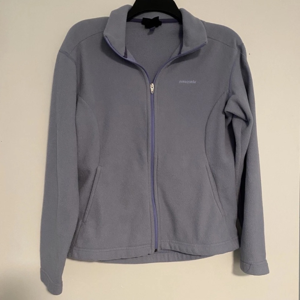Patagonia Womens S Synchilla Purple Fleece Jacket Full Zip 90s Y2K Gorpcore